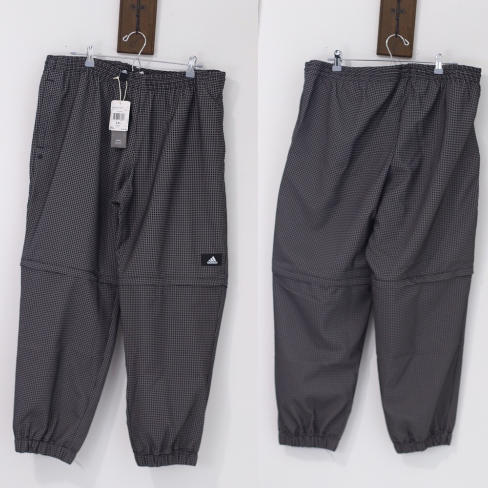 NEW Adidas Athleisure Pant and zippered Shorts 2XL